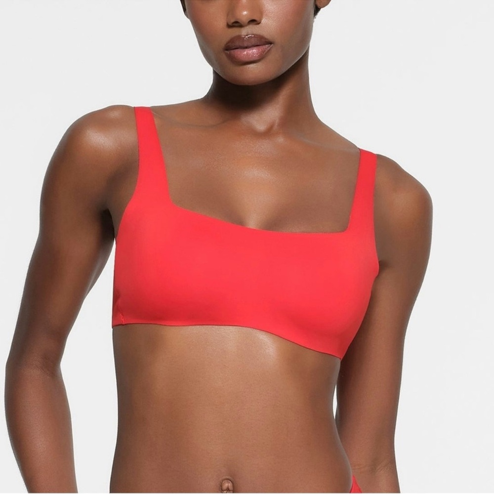 SKIMS NWT Recycled Swim Bikini
Bundle - Ruby M